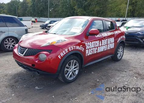 2013 Nissan Juke Sl from USA, damaged, VIN JN8AF5MR7DT215411